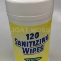 Sanitizing Wipes w/ Alcohol 120 PCS