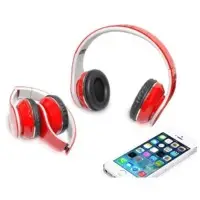 Mobile Headphone Red Color with Stereo Sound