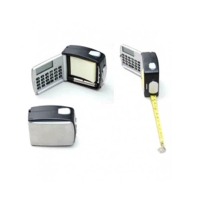 Measurement tape With Notepad and Calculator