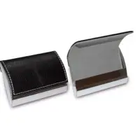 Pu Leather Classic Metal/Business Card holder