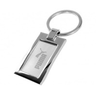 Metal Square Keyring with Engraving