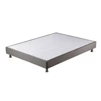 Modern Adjustable Fabric Wooden Bed Frame