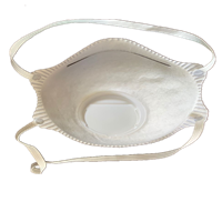 5 Ply Kn95 Respirator Cup Type Mask Withe Valve