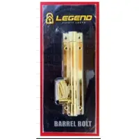 Aluminium Barrel Bolts (Blister Packed)
