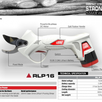 Rapid Cutting Cordless Rechargeable Power Pruner