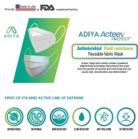 Antimicrobial  Reusable Fabric Mask