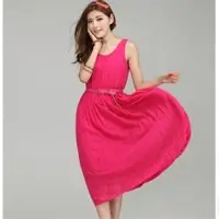 Lady chiffon comfortable dresses