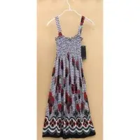 Exotic style elastic colorful dresses