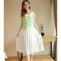 Lady chiffon comfortable dresses