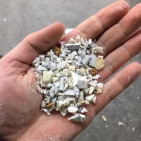 Shredded PVC Foam Lumps