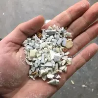 Shredded PVC Foam Lumps