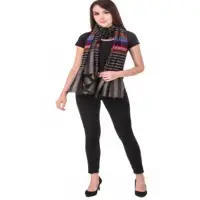 Pure Pashmina Handmade Embroidery Strips Stoles