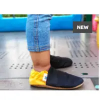 Vibrant Colour Blocked Soft Sole Shoes