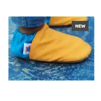 Vibrant Colour Blocked Soft Sole Shoes