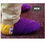 Vibrant Colour Blocked Soft Sole Shoes