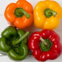 Colored Capsicum