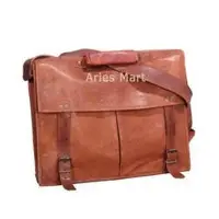 Leather School Bag