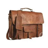 Leather Messenger Bag