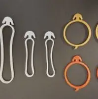 Silicone Rubber Cable Binder