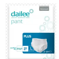 Incontinence Diapers Dailee Pant Plus 6/drops