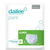 Incontinence Diapers Dailee Pant Super 7/drops