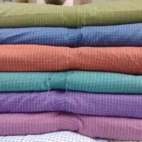Cotton Check Fabric