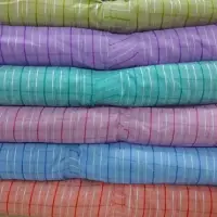 Polyester Check Cotton Fabric