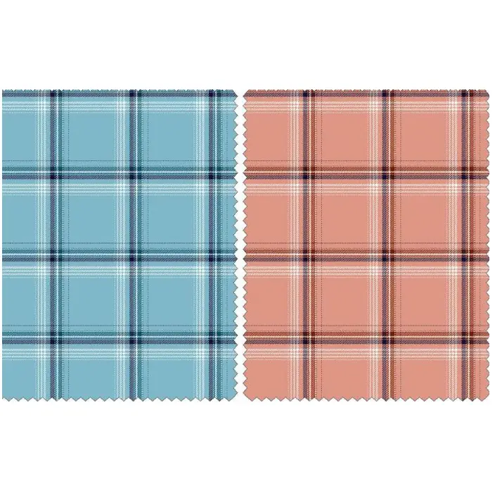 Pure Cotton Twill Check
