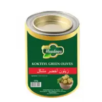 Cocktail Green Olives In Tin 350g