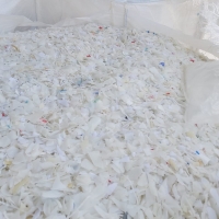 HDPE Milk Bottle Regrind