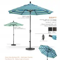 GSPT908 Premium Aluminum Umbrella