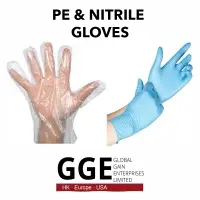 Pe Gloves & Nitrile Gloves