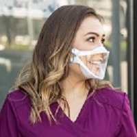 BendShape Anti-fog Clear Mask