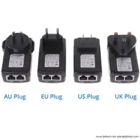 Poe Injector 12v 24v 15v 0.5a 1a 2a Poe Adapter