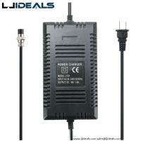 36v/1.6a Battery Charger 3 Pins/xlr/dc Connector