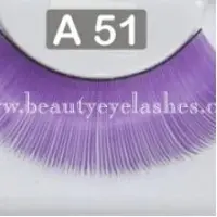 Decorated Feather False Eyelashes