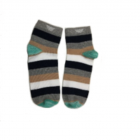 Ladies Ankle Stripe Socks