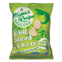 Blue Shrimp Crackers with Chinese Celery