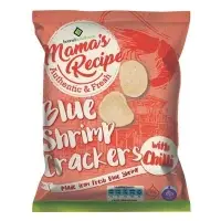 Blue Shrimp Crackers With Chilli