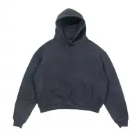 Black Cotton Hoodies