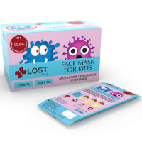 Face Mask With Elastic Ear-loops For Kids