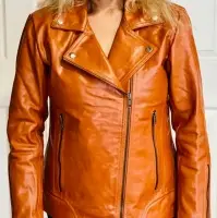 Leather Women's Biker Jacket