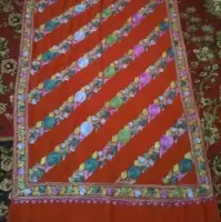 Ladies Handmade Embroidered Woolen Stole