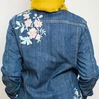Jeans Jacket With Embroidery