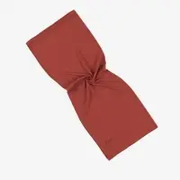 Luxury Plain Crepe Scarf Brick