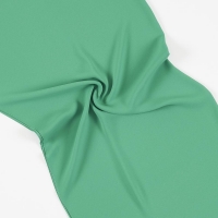 Luxury Plain Crepe Scarf Grass Green