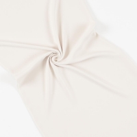 Luxury Plain Crepe Scarf Light Beige