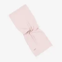 Luxury Plain Crepe Scarf Light Powder