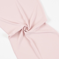 Luxury Plain Crepe Scarf Light Powder