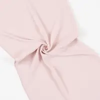 Luxury Plain Crepe Scarf Light Powder